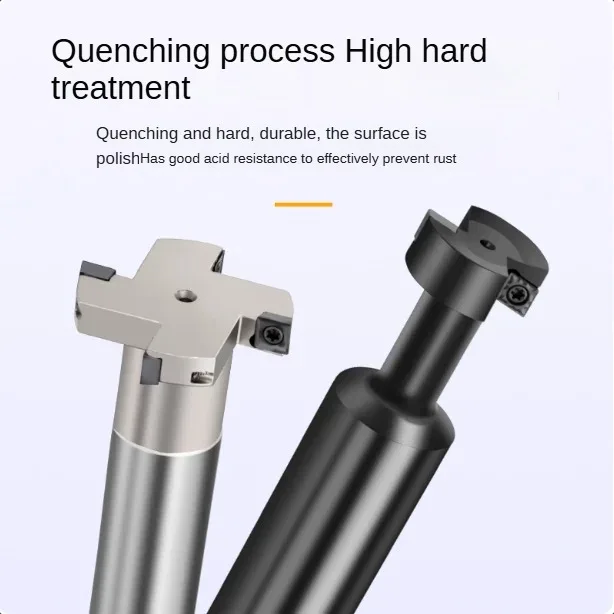 MTS straight shank T-shaped groove milling cutter rod CNC three sided machining center CNC milling cutter rod，thickness 6mm