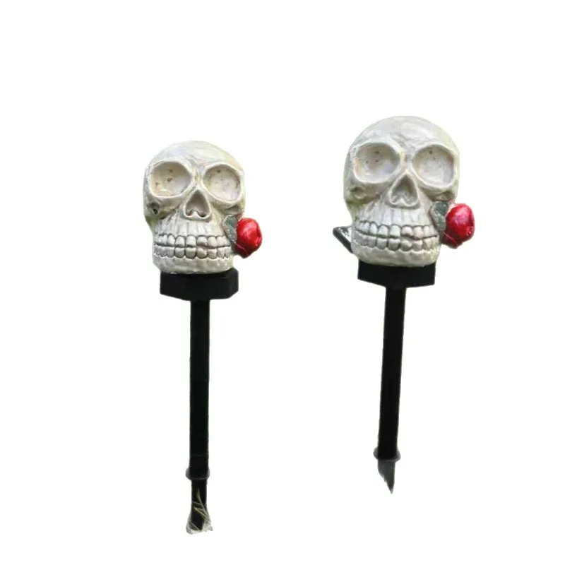 Solar Floor Lamp Atmosphere Decoration Halloween Tower Cross-border Led Yard, Back Comic Book