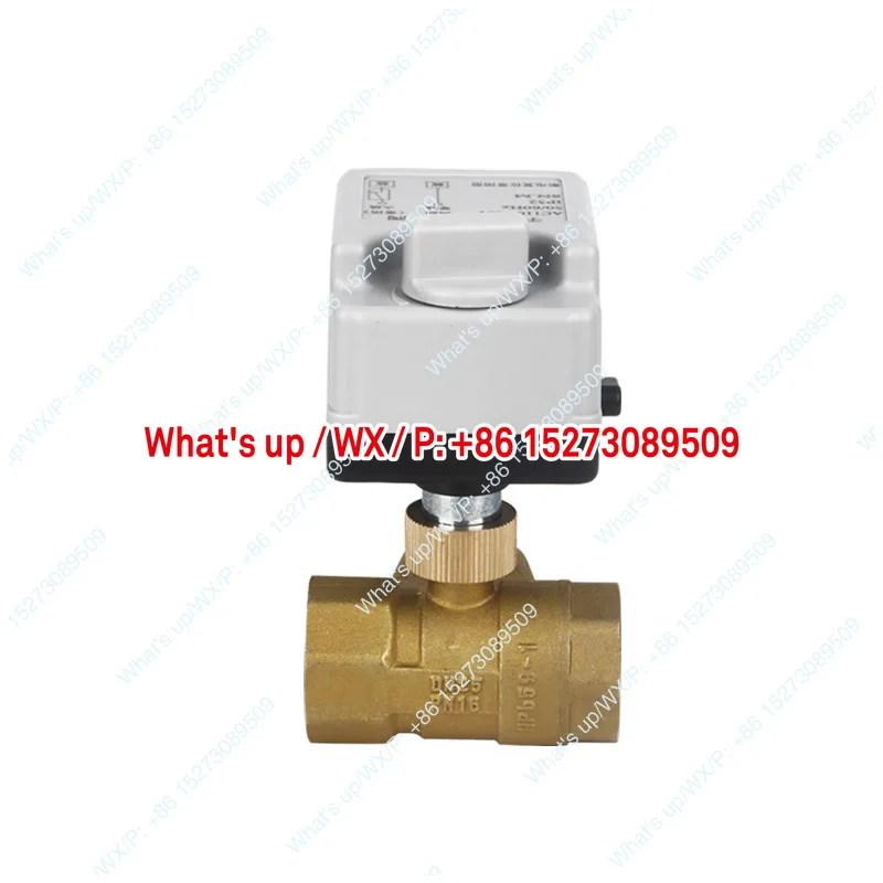 Electric two-way ball valve 24V two-wire 220V switching valve 12V solar solenoid magnetic control valve solar adaptation