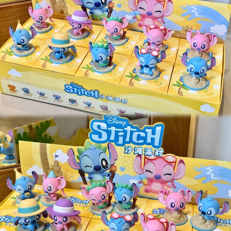 

Star Baby Stitch, серия для пляжной вечеринки, сюрприз, загадочные слепые коробки, фигурка, коллекционные украшения на Рождество, первые подарки