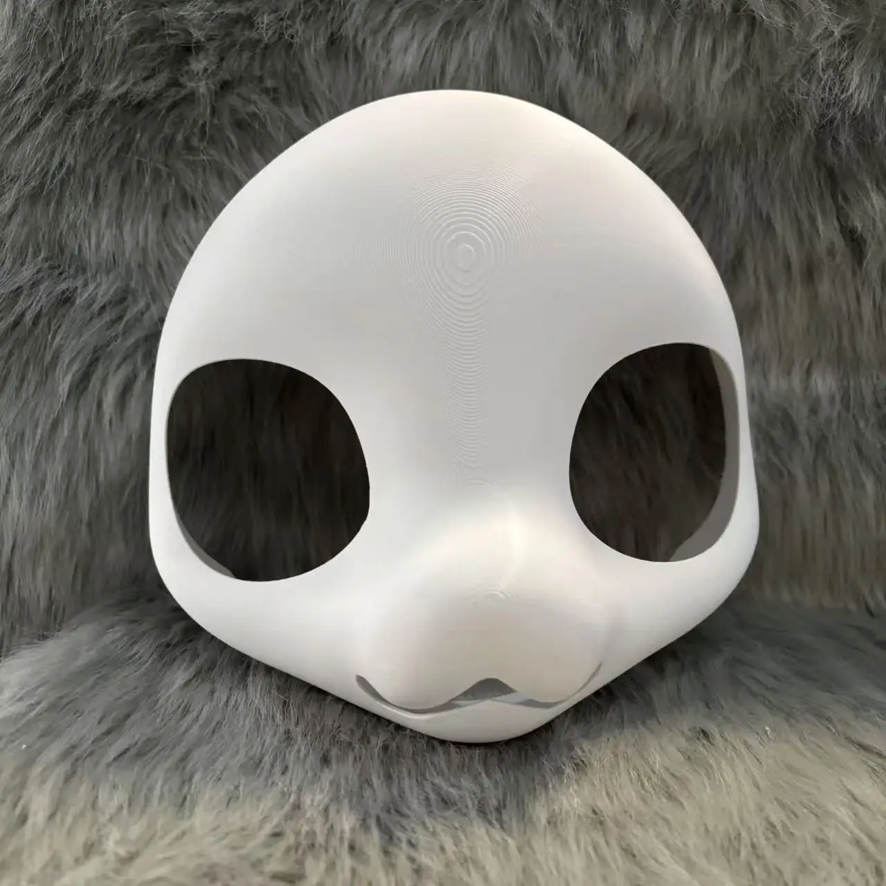 Fursuit Head Base Kemono Short Kiss Beast Skull Furry DIY Head Embryo PETG3DPrinting Wearable Custom Cosplay Anime Accessories