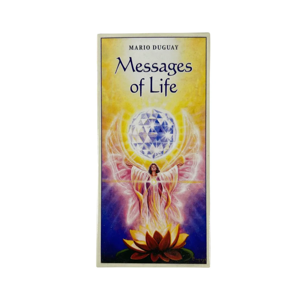 Messages Of Life Tarot Cards A 54 Deck Oracle English Visions Borad Playing Games Divination Edition