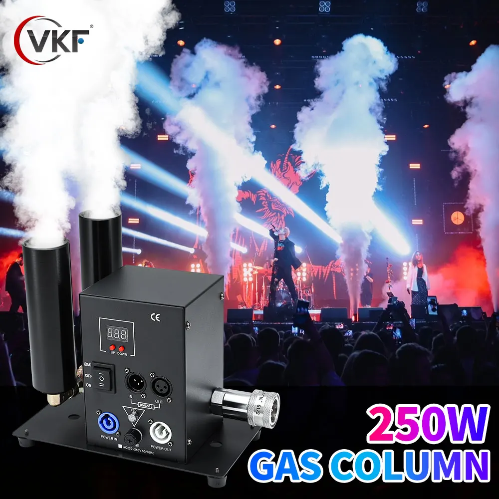 

Машина с двойной головкой CO2, воздушная колонка, оборудование для сценических эффектов, дымовая машина, машина для тумана для DJ, дискотеки, вечеринки, большие масштабы, производительность