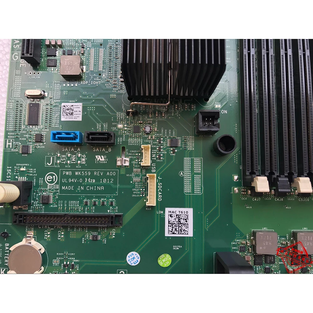 Blade Server Motherboard PowerEdge T610 C8H92 9CGW2 0CX0RO YVMM9