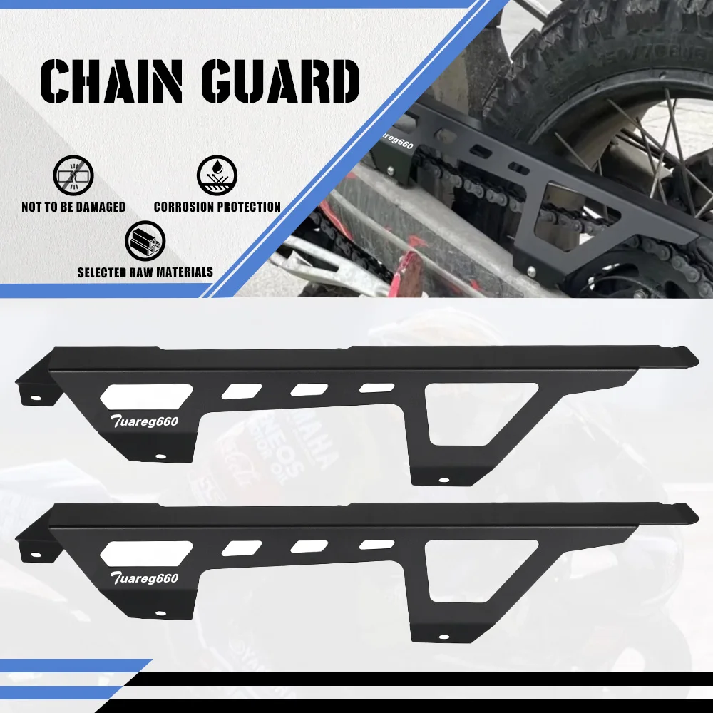 

For Aprilia Tuareg 660 ABS 2022 2023 2024 Motorcycle Accessories Chain Guard Chain Protection Chain Cover Stainless Steel Guard