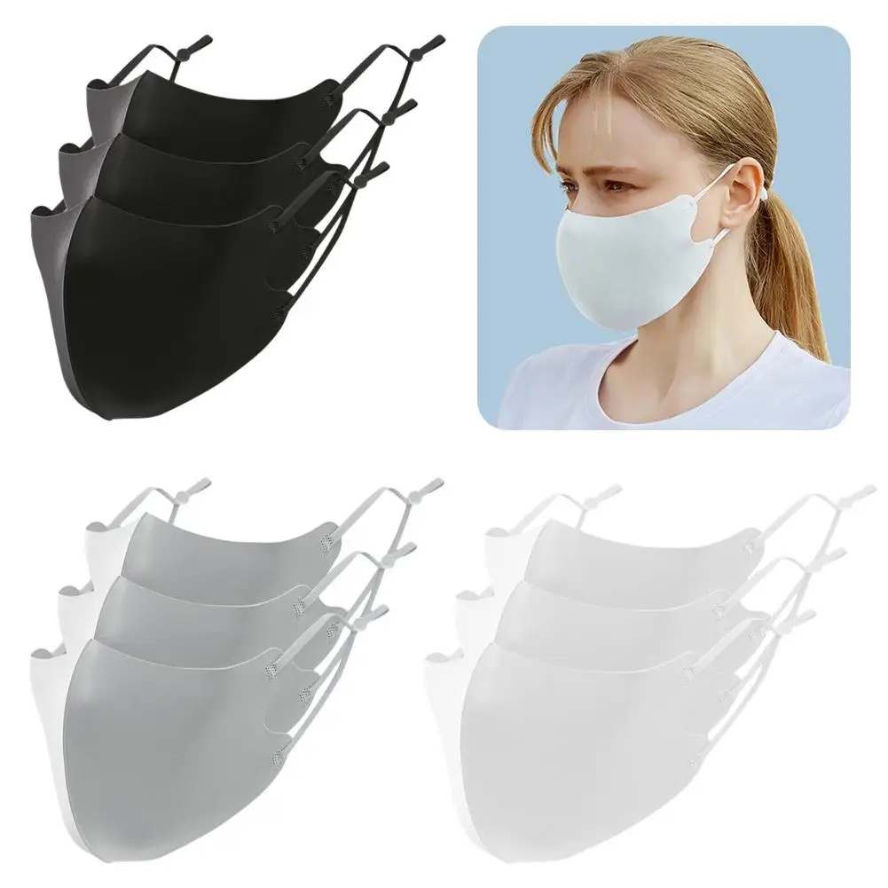 

Ice Silk Sunscreen Mask For Women Outdoor Sports Cycling Breathable Washable Masks Fashion Anti-UV Sun Face Cover Mask Y9C1