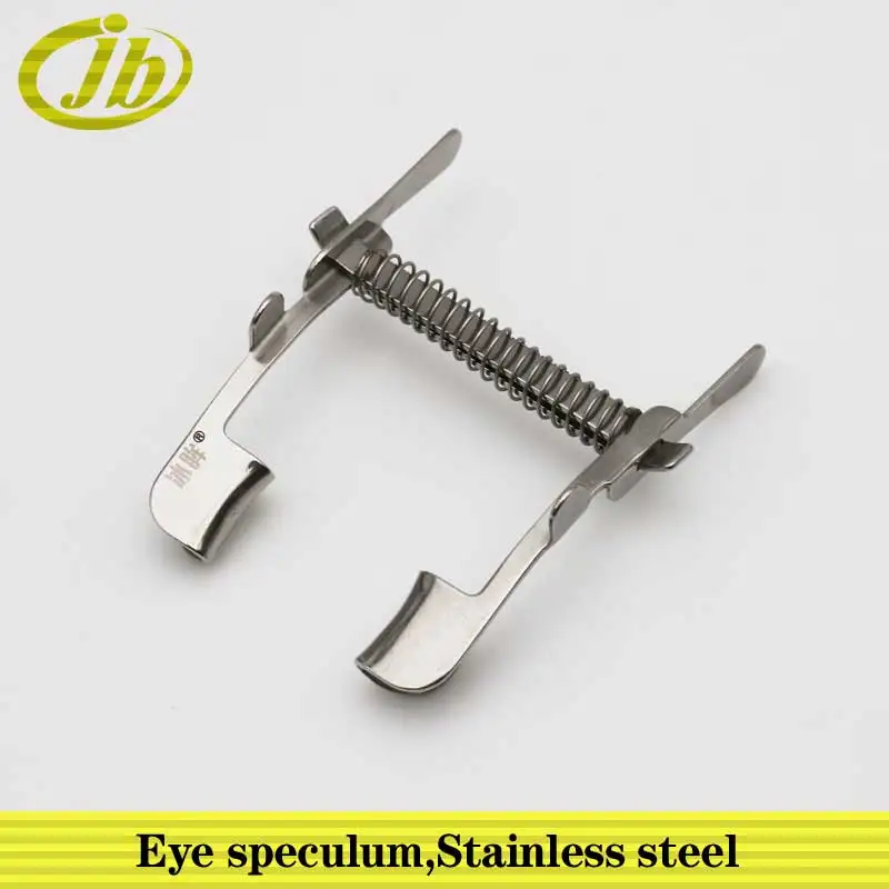 

Eye speculum with the spring stainless steel ophthalmic instruments blepharostat medical tools