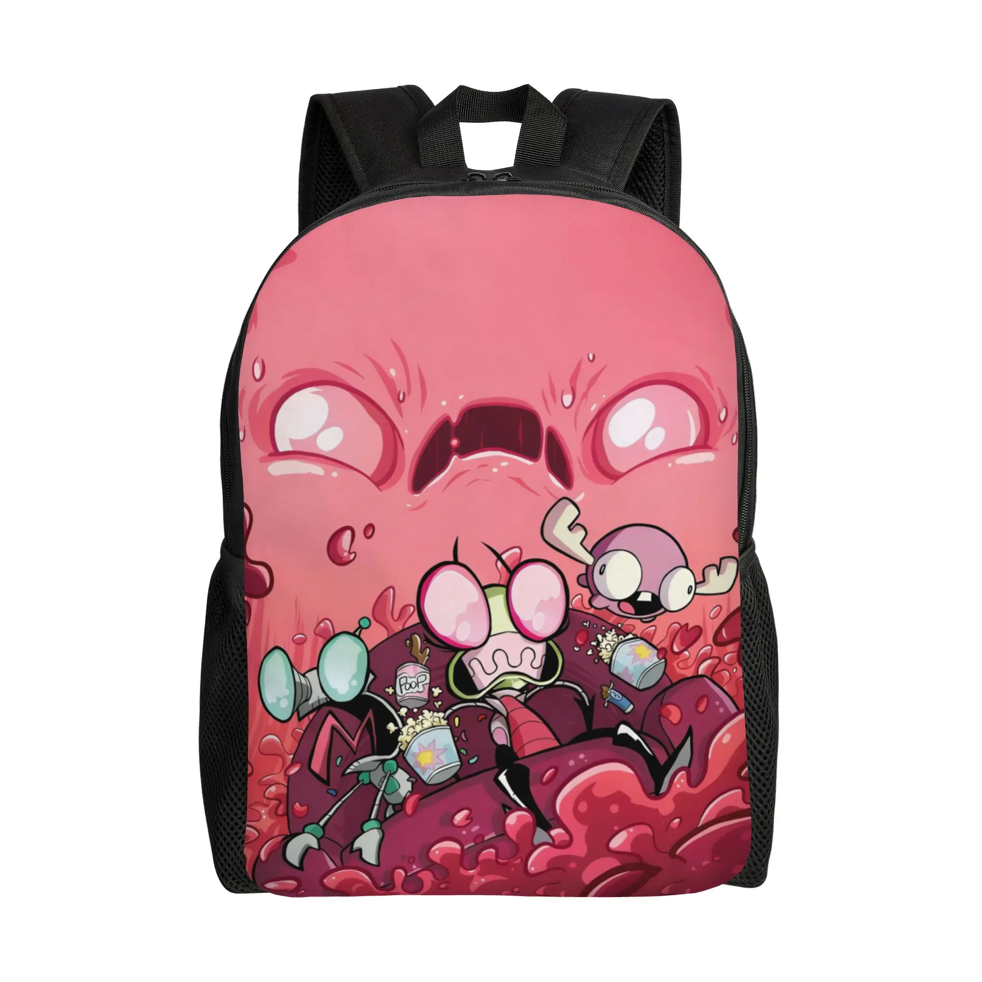 Custom Z-Zims Cartoon Movie Backpack for Men Women Water Resistant School College Animes Bag Printing Bookbag