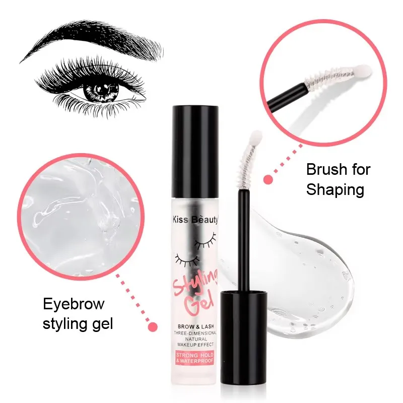 Wasserfestes Augenbrauen-Gel – langanhaltender Halt für natürlich aussehende Augenbrauen, wisch- und schweißbeständig