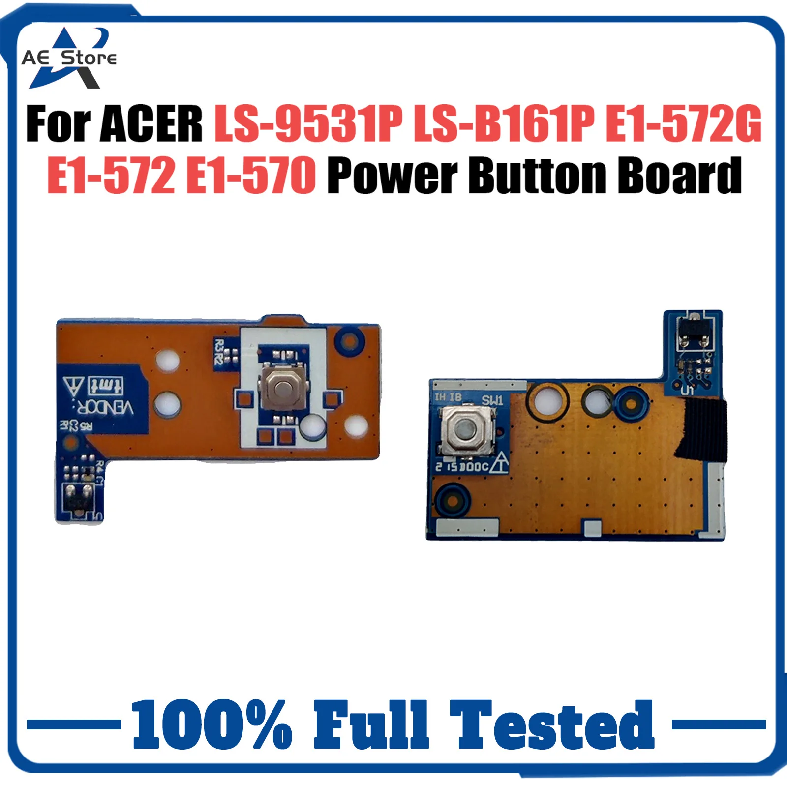 

For ACER E1-572G E1-572 E1-570 5-511 E5-531 E5-571 Power Button Board Switch board LS-9531P LS-B161P Fast Ship