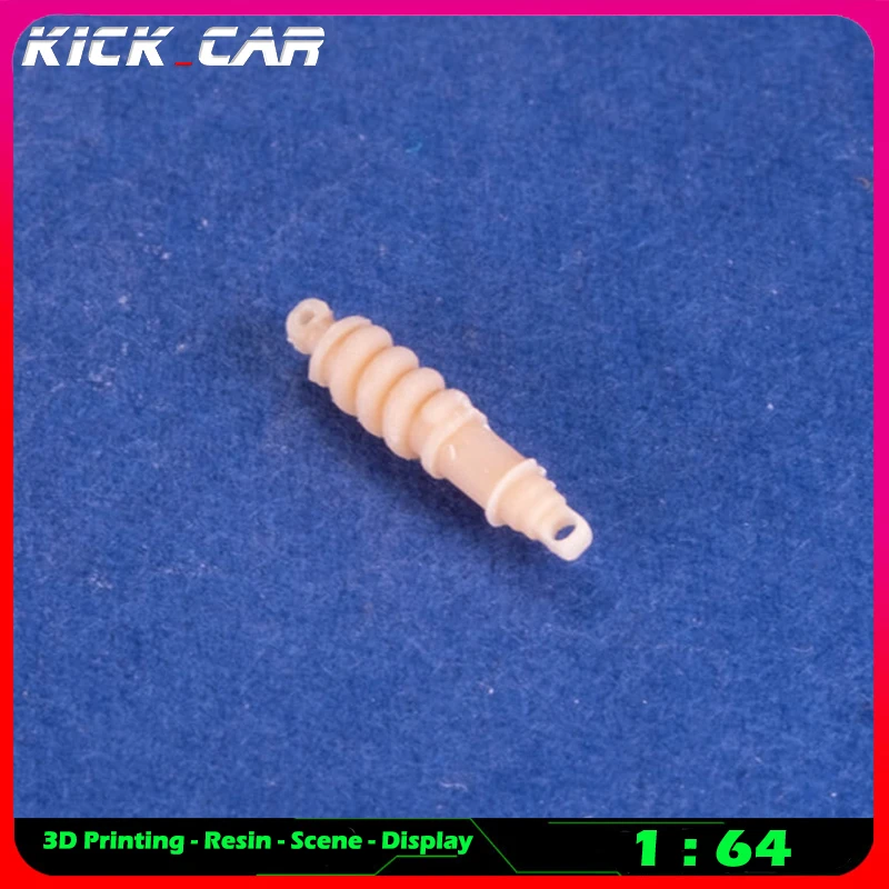 Kickcar 1/64 Vehicle Shock Absorber Model Car Diorama Uncolored Resin Garage Scene Repair Tools Decoration Simulation Scene Toy