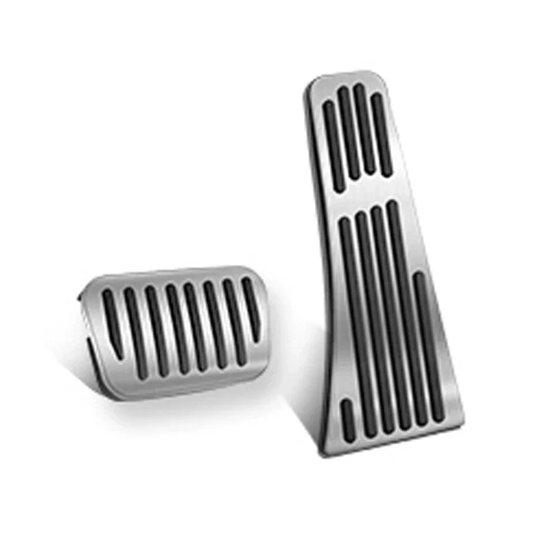 For BYD Sealion 7 Sea lion 07 2024 2025 Silvery Car Brake Pedals Cover Non Slip Pads Interior Decoration Cover Accessories