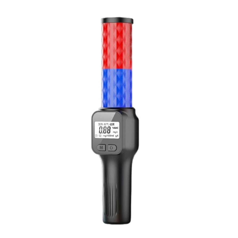 

Tester Accurate Digital Breathalyzer with Large LED Screen Buzzer and Light Professional Meter