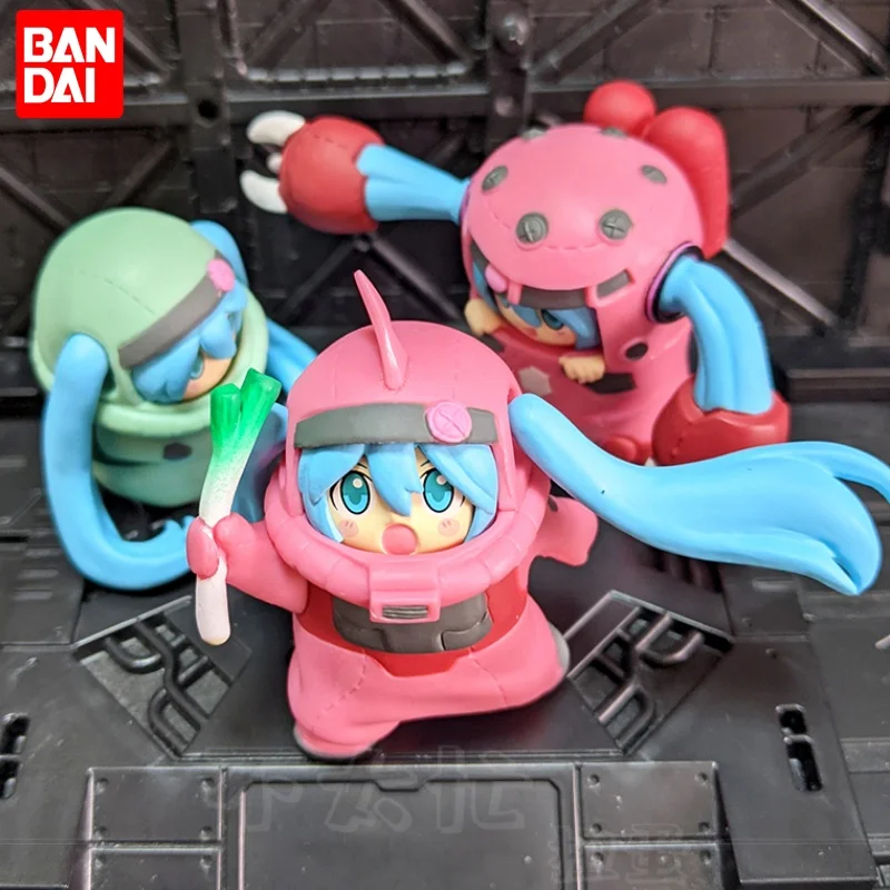 

Bandai оригинальная фигурка Gashapon Hatsune Miku, игрушки для мальчиков и девочек, детский подарок, Коллекционная модель, украшения, игрушки, подарки