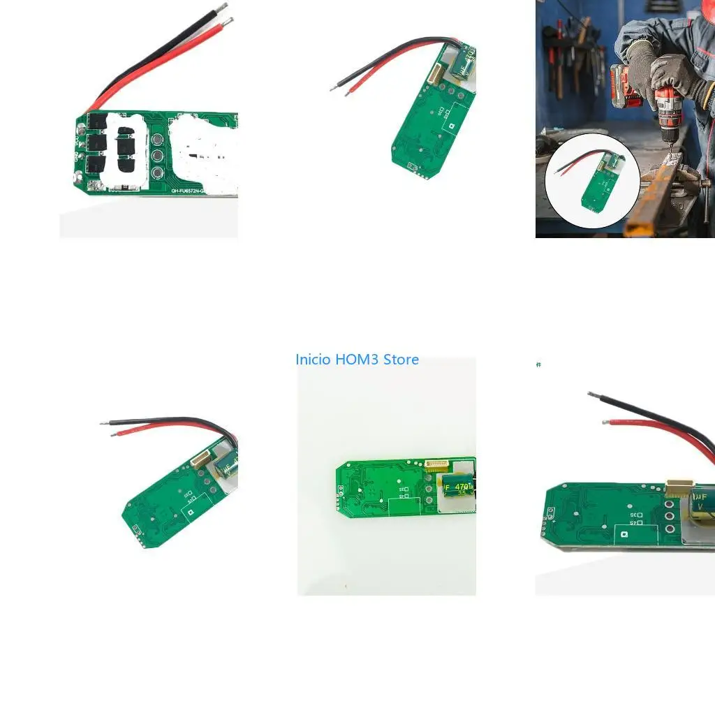 

A5YD Advanced 16.8V Brushless Lithium Drill Control Board Accessory with Multiple Speed Setting Perfect for Professional Use