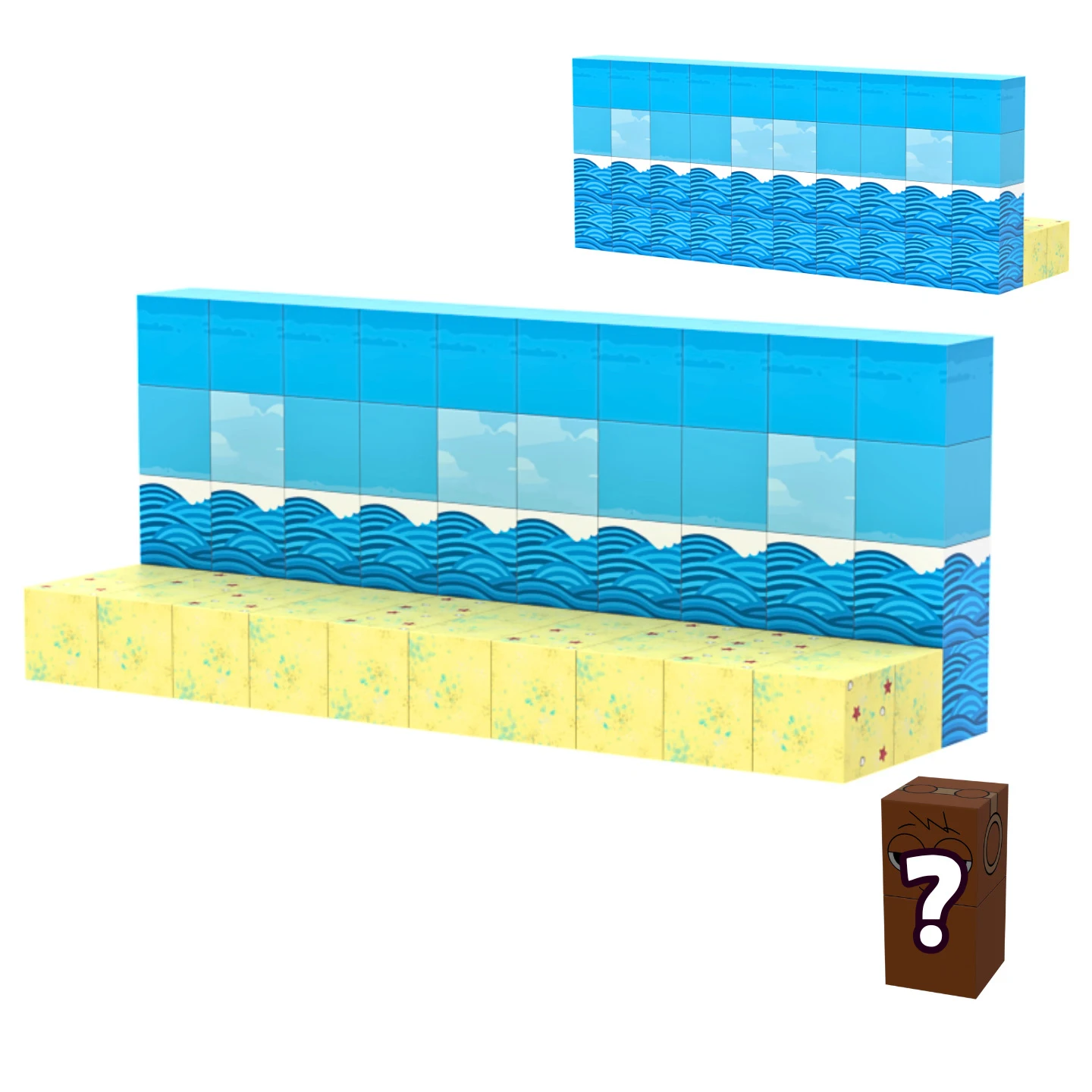 Blocco da costruzione magnetico Tralalero Tralala ‌   Magnete Cube Mine World Set Bombardiro Crocodilo ‌   Figura giocattolo con blocchi magnetici