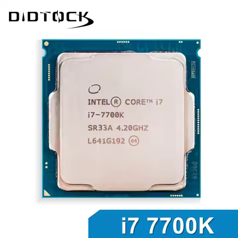 Processador Intel Core i7 7700K 4,2 GHz Quad-Core 8 threads 8M 91W CPU LGA 1151