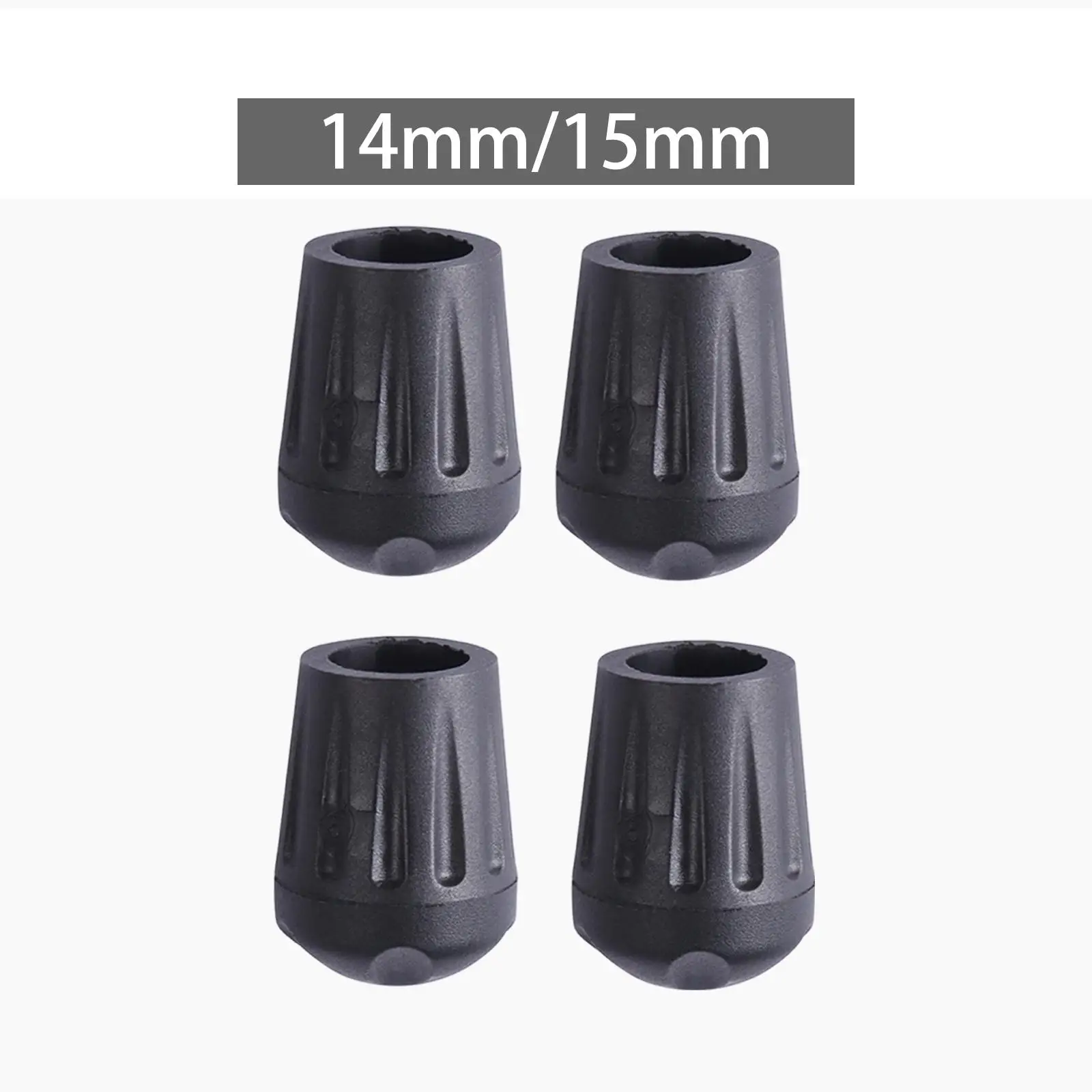 

4x Camping Chairs Foot Covers Dining Table Leg Socks Dampen Noise Protect Surfaces Chair Leg Caps for Patio Office Camping