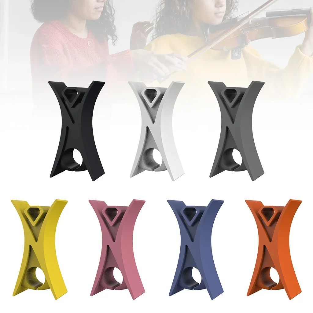 2PCS Violin Bow Stopper Student Bows Practice Assistant Universal Silicone Arco For Violino Accessories Beginner Kids Learning