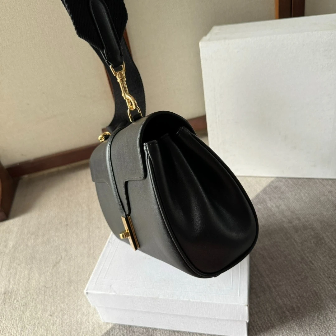 

Luxury Designer Solid Genuine Leather Small Handbags Women Vintage Shoulder Bags Classic Female Bags Famous Brand Lady Purse