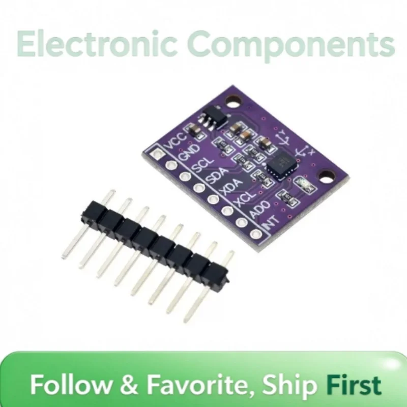 QMI8658 sensor module compatible with BMI160 six axis gyroscope evaluation board 6DFO instead of MPU6050