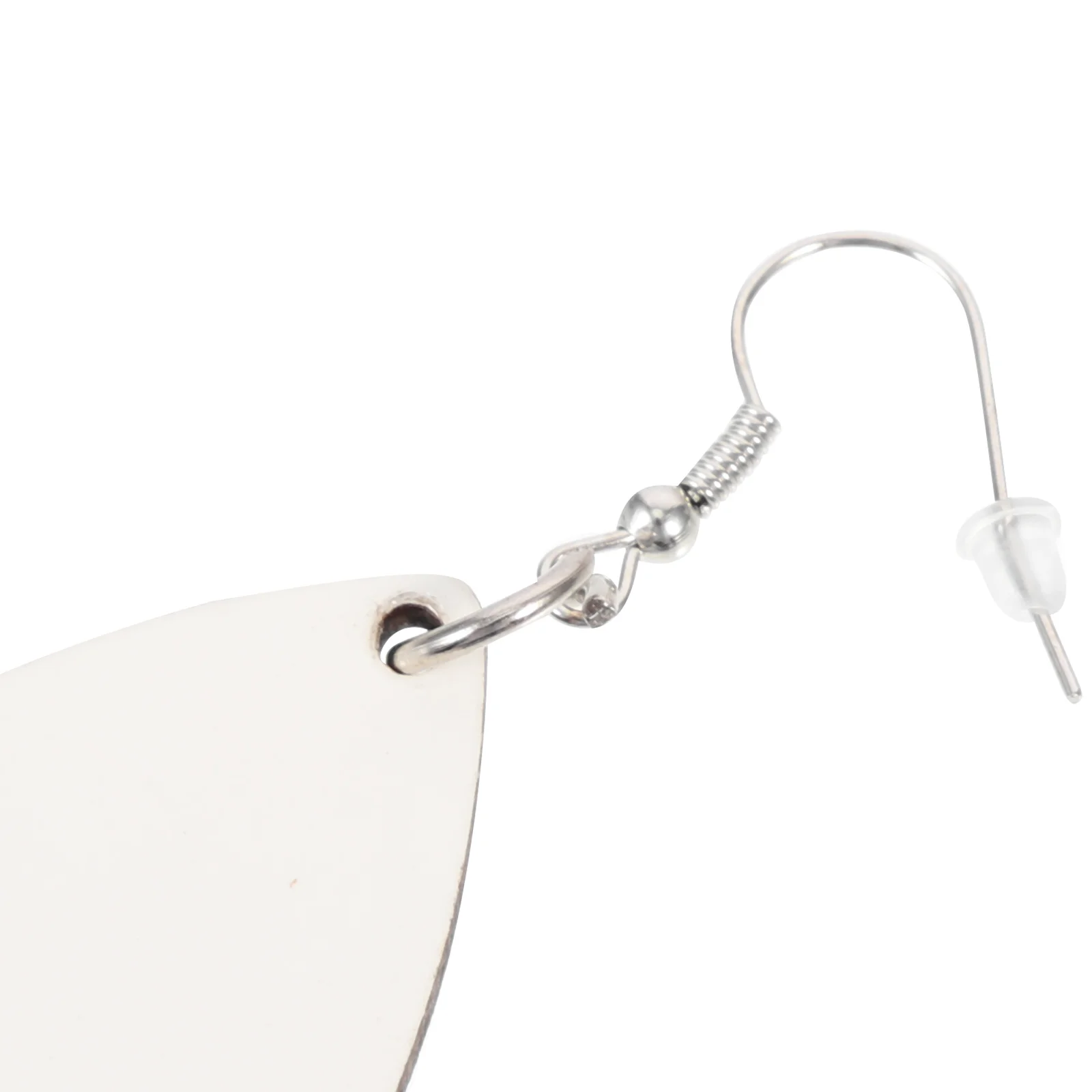 1Set Ear Ring Set Handmade Sublimation Blanks DIY Earring Pendants Unfinished Wooden Studs for Craft Jewelry Making Supplies