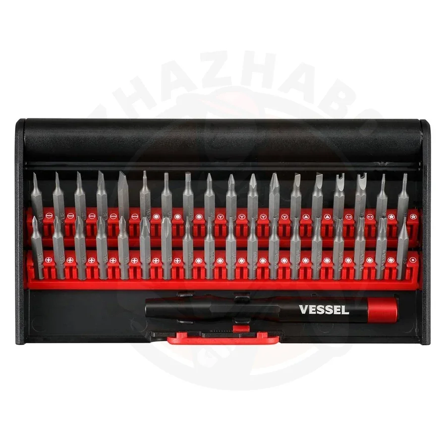 VESSEL N0.9836 Набор прецизионных отверток Часы Очки Камеры Планшетный ПК Игровые консоли Инструменты для ремонта и разборки