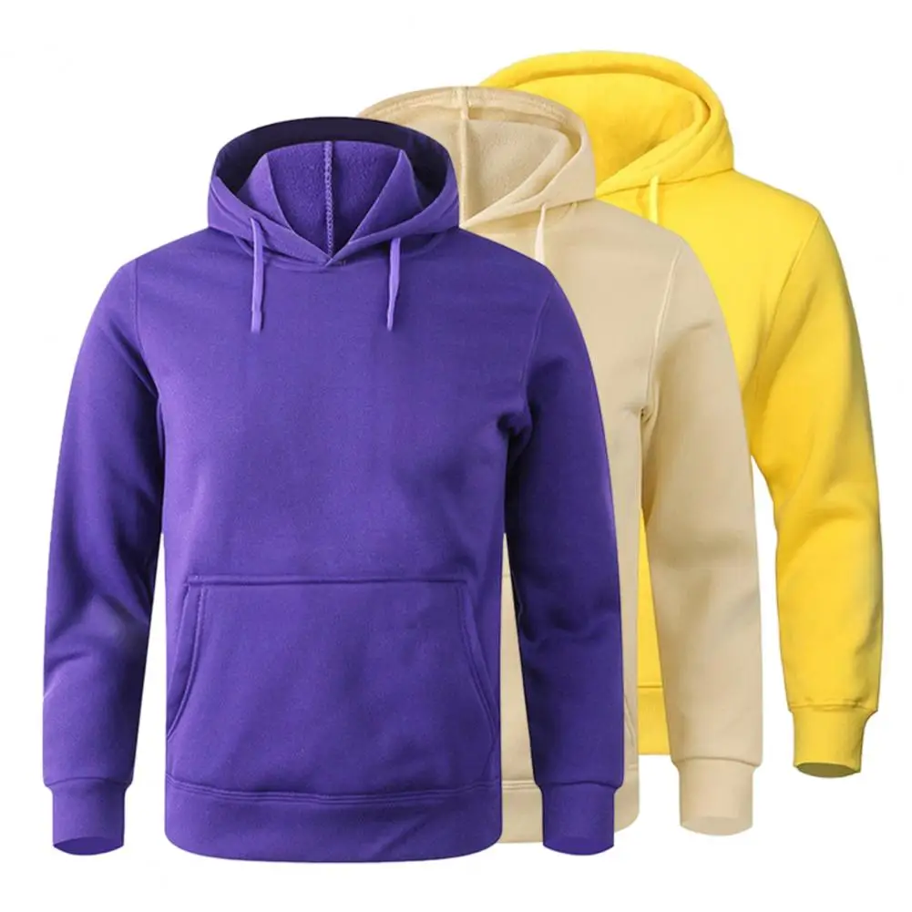 Yellow Hoodies / Sweatshirts Men Tops Hoodie Hip Hop Streetwear Outwear Autumn Winter Long Sleeve Hoody Male Pullover Tracksuit