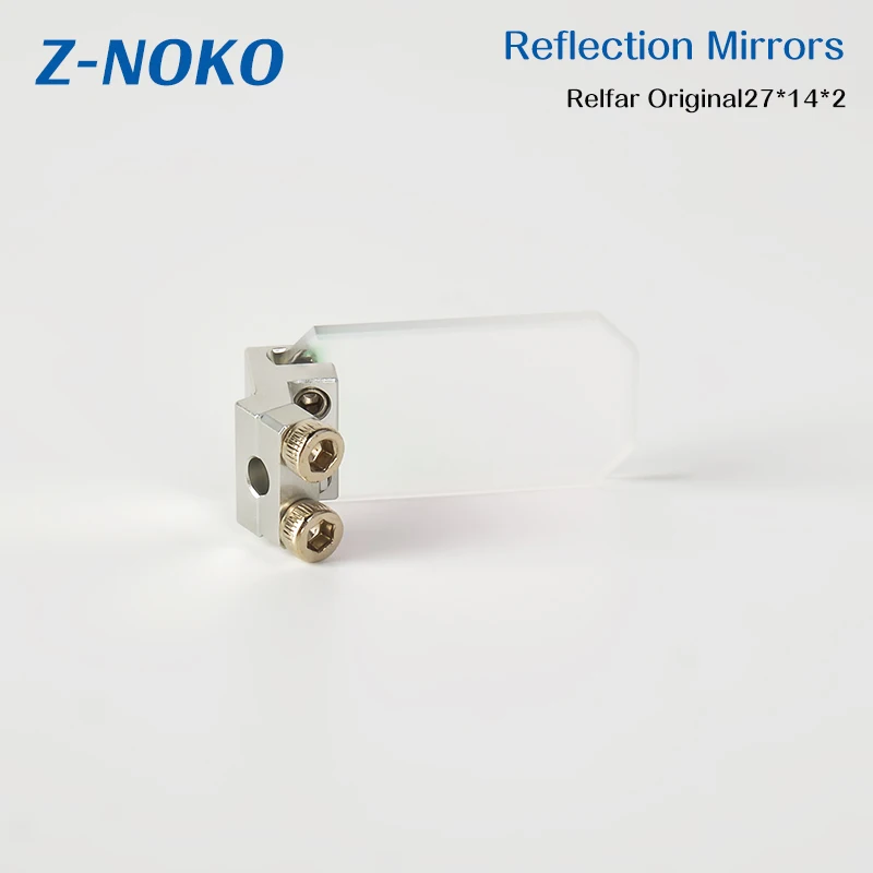 Imagem -04 - Znoko-espelhos Reflexivos a Laser Relfar Lente Reflexiva Suporte de Reflexão Cabeça de Solda Manual 27x14x2 mm Original