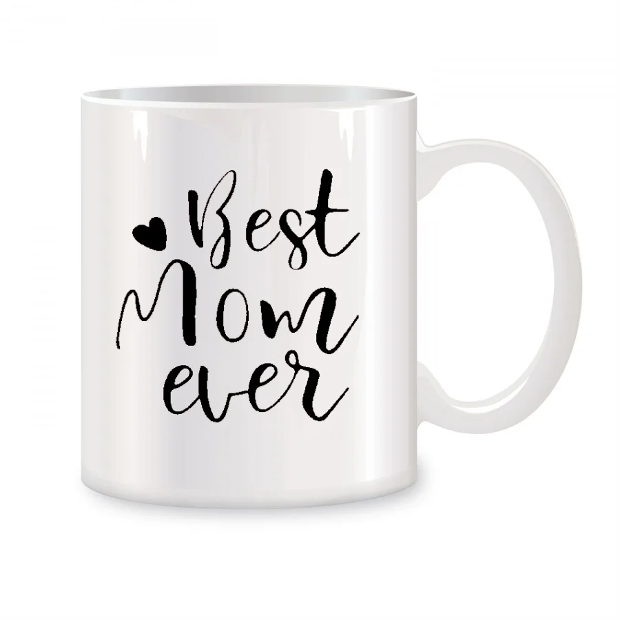 

Best Mom Ever Mugs For Mom Mother to Be Mama Birthday Novelty Coffee Ceramic Tea Cups White 11 oz