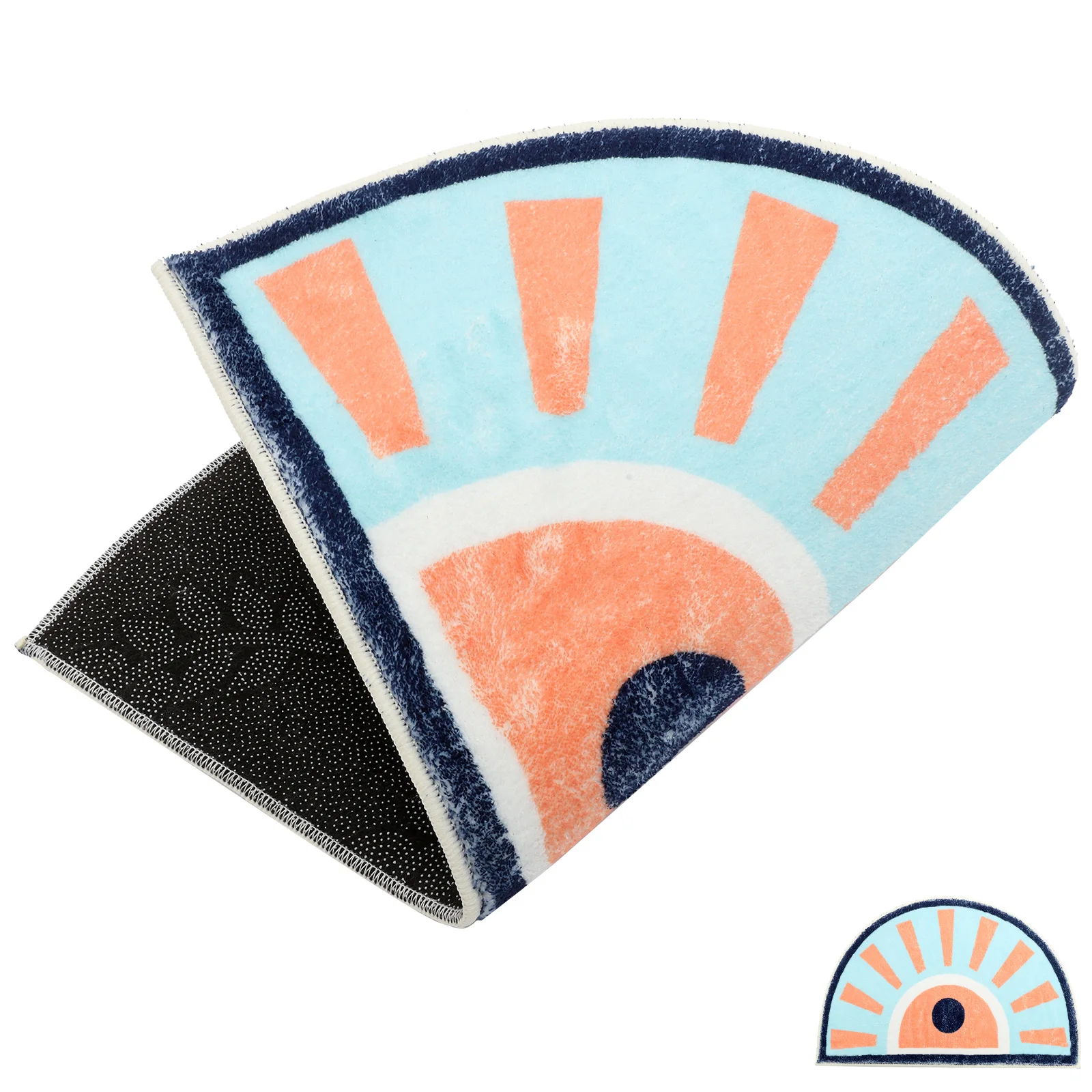 

Non Slip Bath Mat Quick Dry Anti Slip Design Bathroom Bedroom Kitchen Absorbent Cotton Polyester Small Mats Rugs Set Bathing