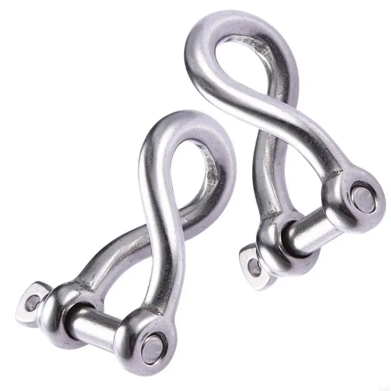 

D5BE Twist Shackle Screw Pin Stainless Steel Twist Shackle Heavy Duty Shackle