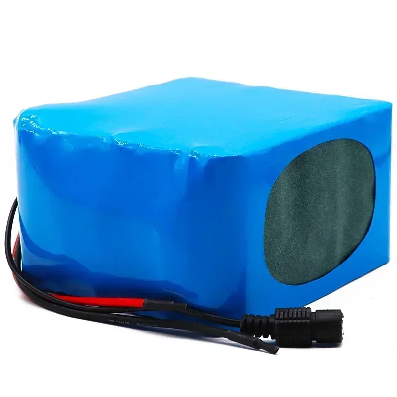 

24V 38Ah 29.4V 38000mAh Lithium Ion Battery Pack with BMS for Electric Wheelchair Bicycle 250W 7S5P Configuration Charger Includ