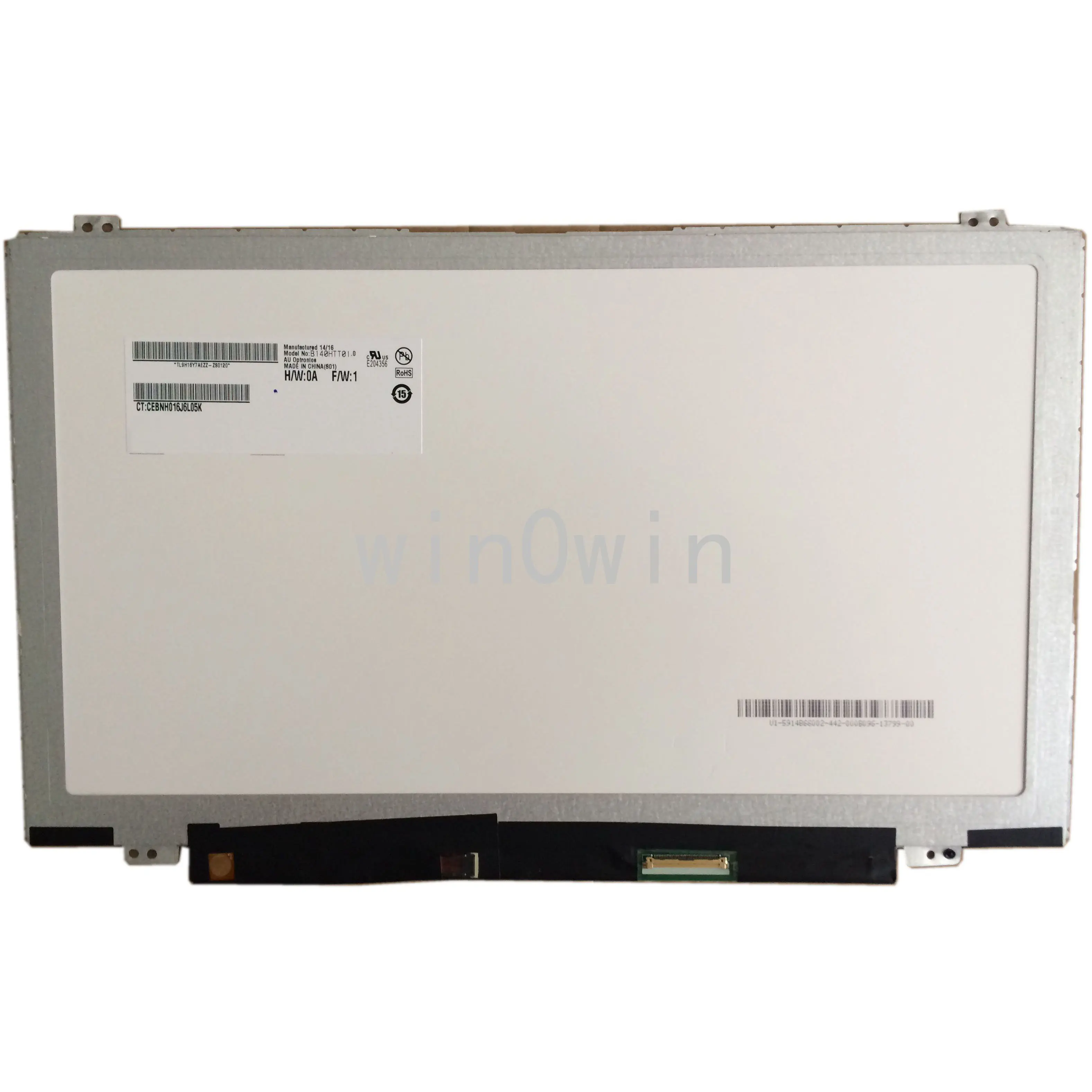 

B140HTT01.0 B140HTT01 With TOUCH Digitizer LED Display Laptop Screen 40pins