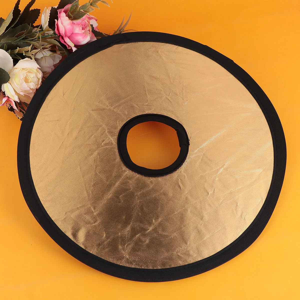 

Foldable Flash Diffuser for Photography Gold Reflector Soften Hard Light Reduce Shadows Portable Compact