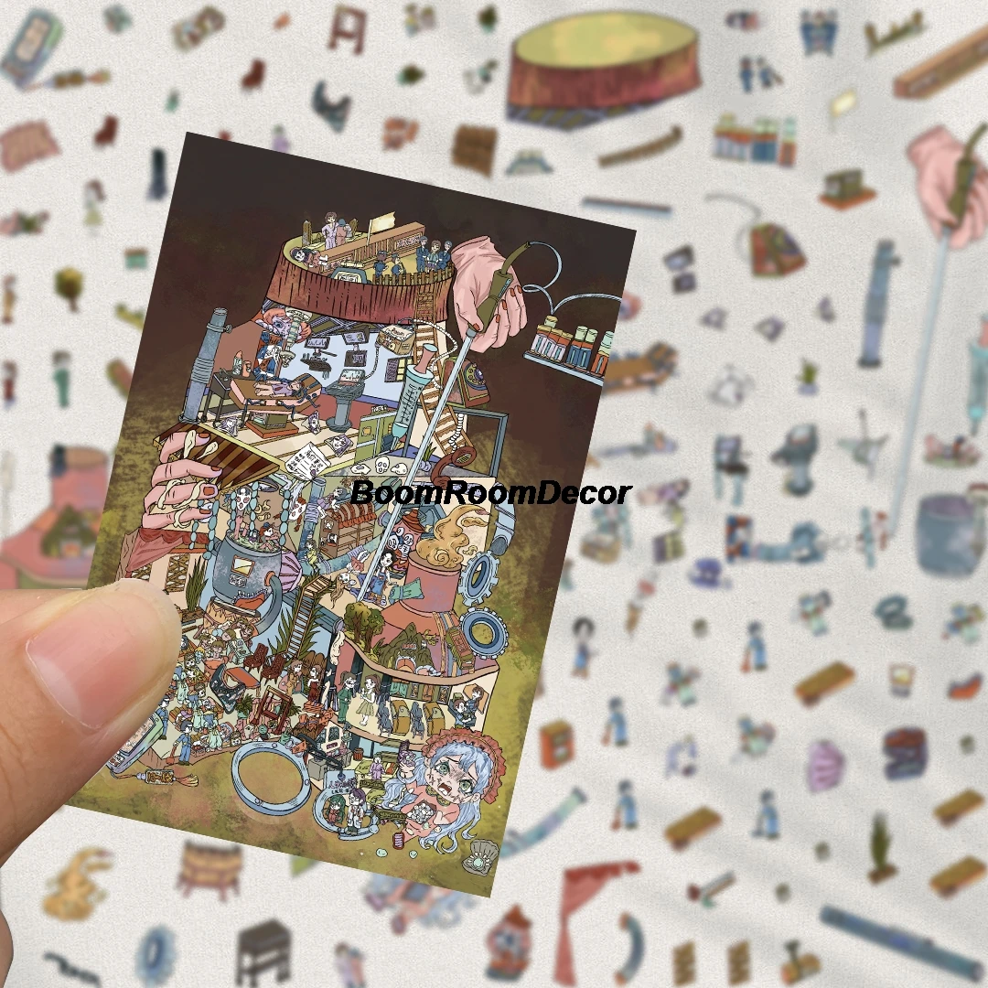 

4PCS Renewal Plan Launch Language Sticker Motorcycle Suitcase Stationery Cartoon Harajuku Creativity Coffee Waterproof Sticker