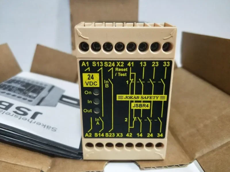 

JSBR4 абсолютно новое оригинальное реле безопасности DC24V в наличии