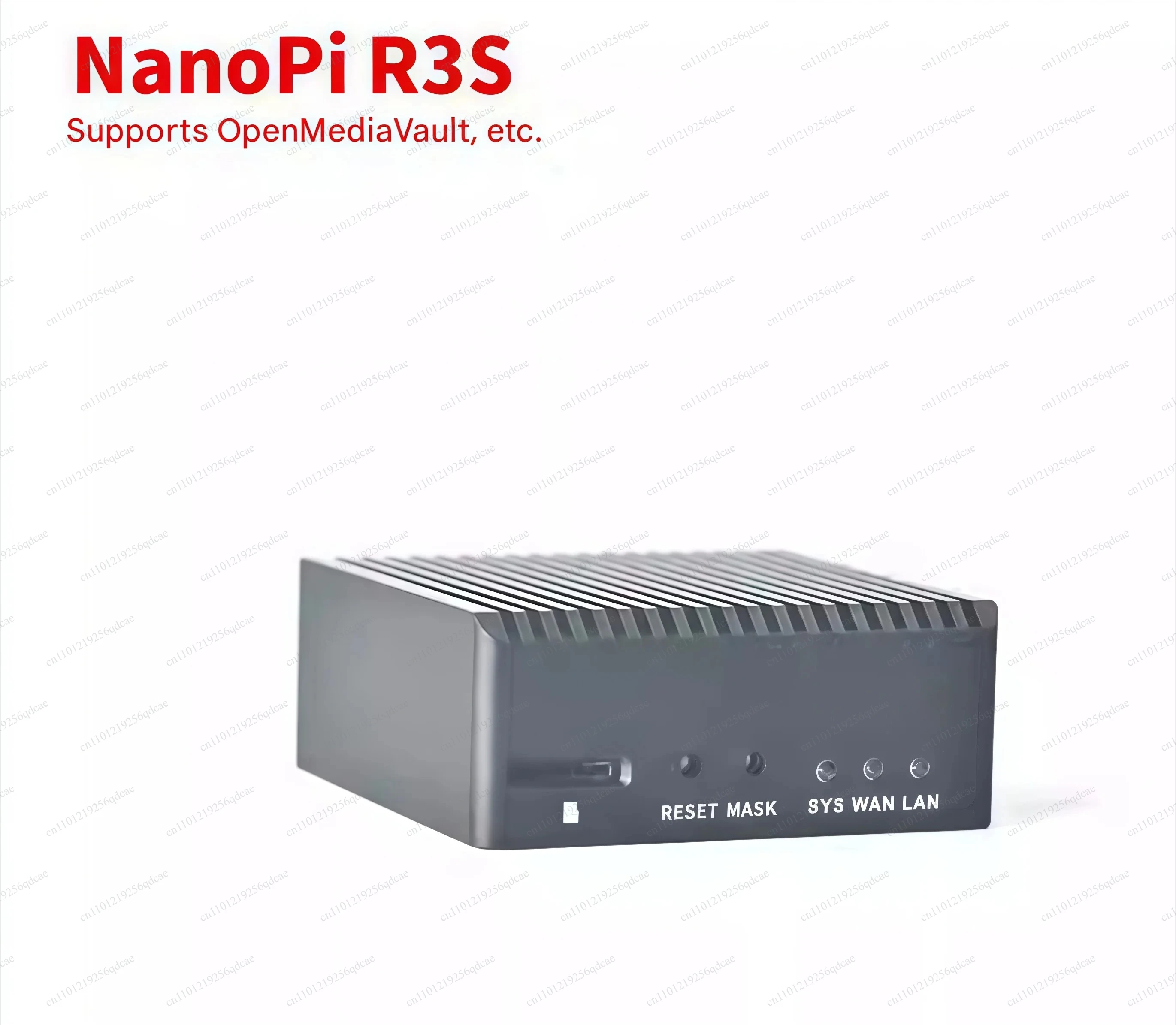 FOR NanoPi R3S Mini Development Board, 32GB eMMC, CNC All-Metal Casing, RK3566 Dual Gigabit Ethernet Ports Brand new original