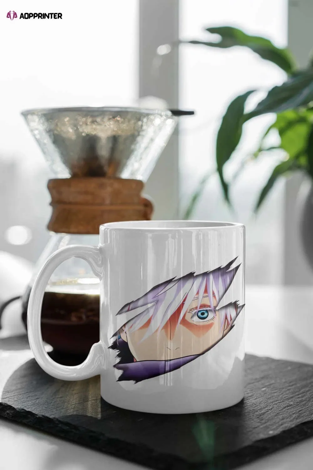 330Ml Ceramic Mug for Jujutsu Kaisen Yuji Itadori  Anime Peripheral Pattern Tea Water Cup Ceramic Breakfast Coffee Cup Present