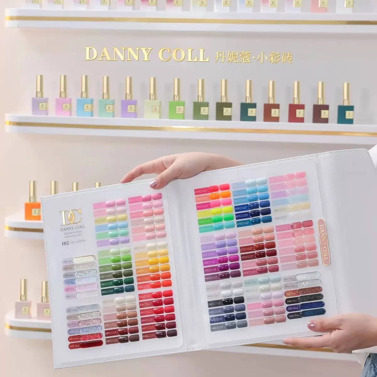 DANNYCOLL 102 Colors Nails Painting Art Professional Gel Polish Kit Wholesale Suppliers Uv Gel Private Label Nail Polish Set
