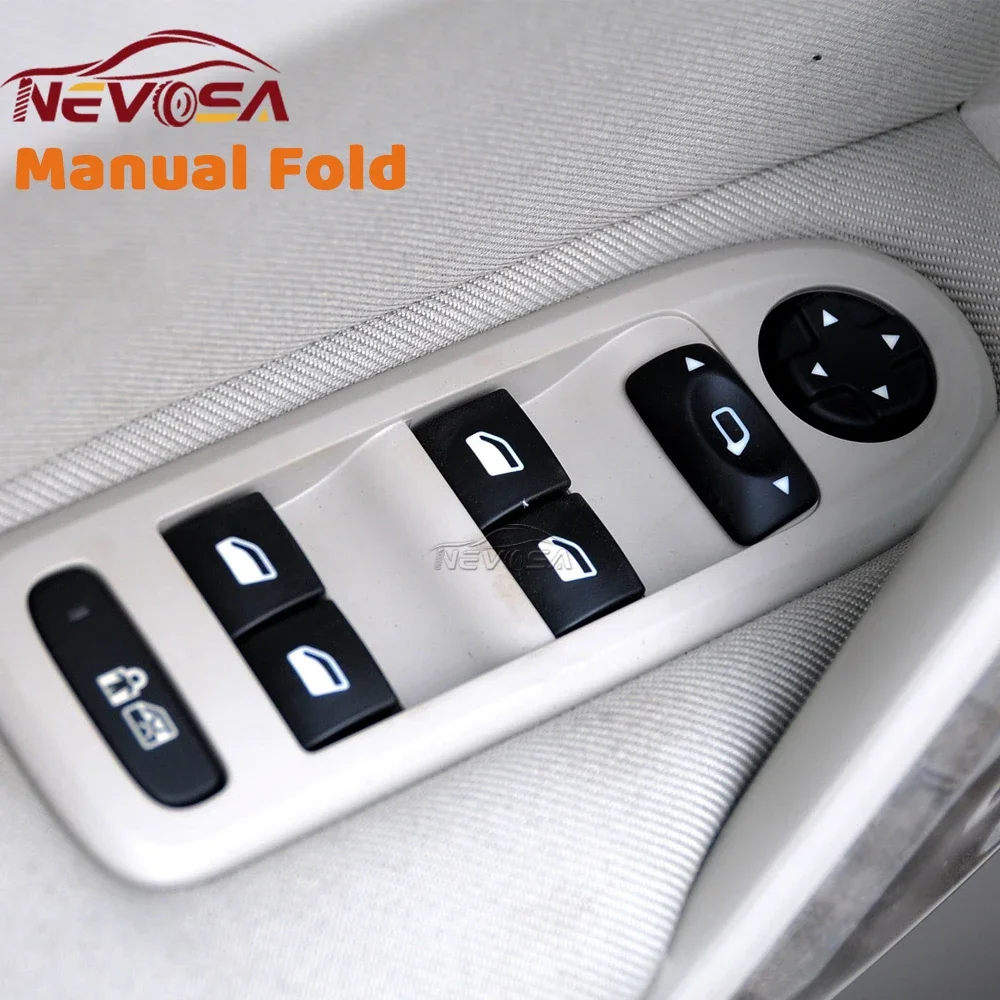 For Peugeot 308 308CC 508 2008 2009 2010 2012 2013 Citroen C3 C5 2008 2009 Power Electric Auto Window Control Switch Left Hand view 4