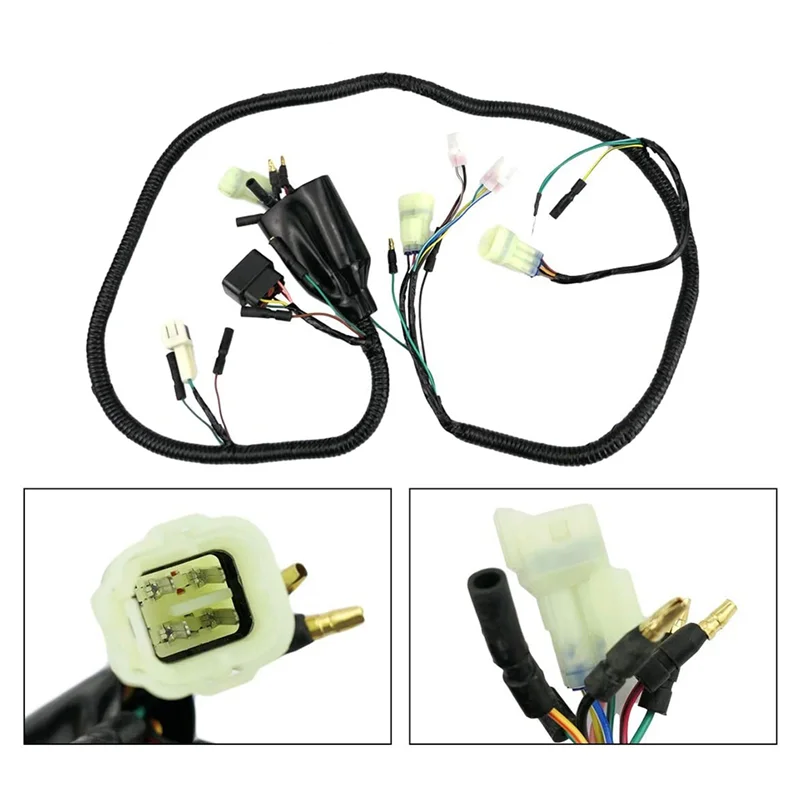 Replacement Headlight Coil Wire Harness Assy for 1999-2004 Honda ATV Sportrax 400 TRX400EX 2X4 ATV 32100-HN1-000