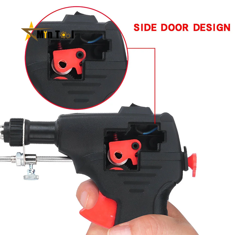 EU/US 60W Soldering Iron Automatic Welding Send Tin Gun Desolder Pump for Circuit Board Repair DIY Solder Hand Tool