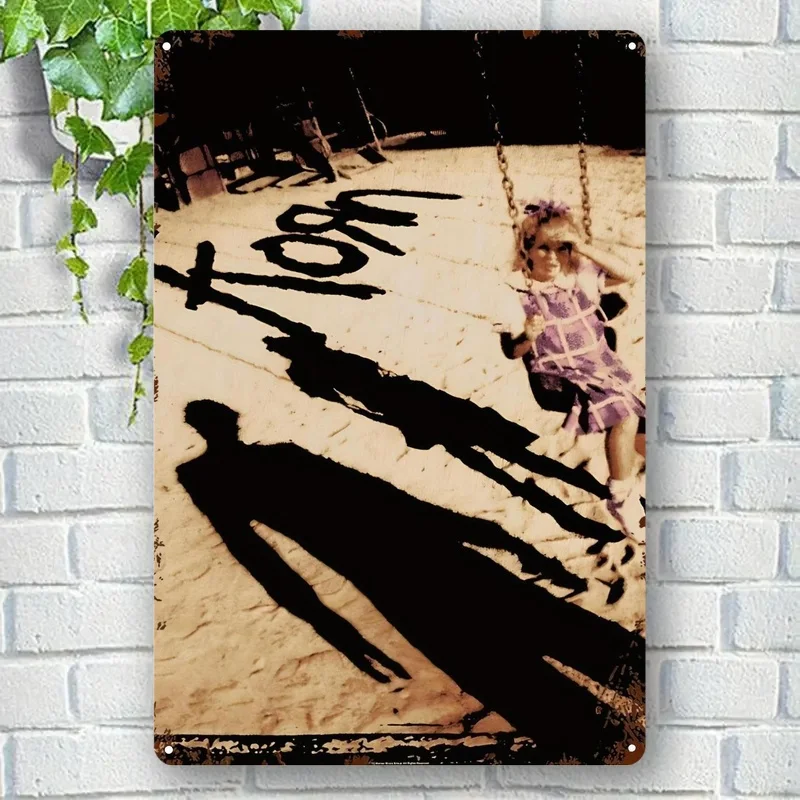 Vintage Rock Metal Wall Sign—Retro 