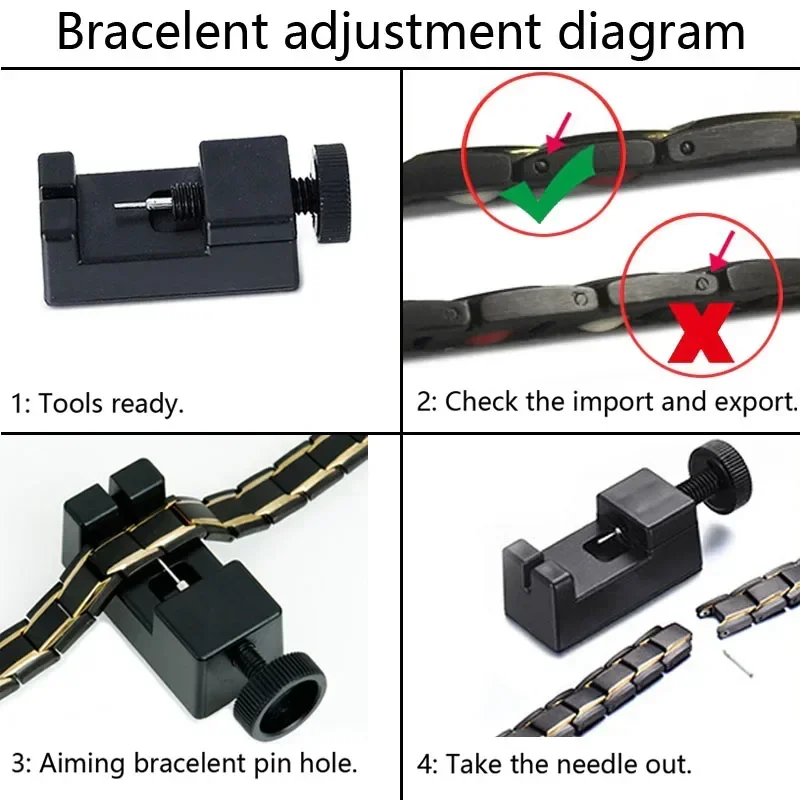 Magnetic Bracelets for Women Ultra Strength 3500 Gauss Magnet Steel Jewelry Gifts Adjustable Bracelet Length