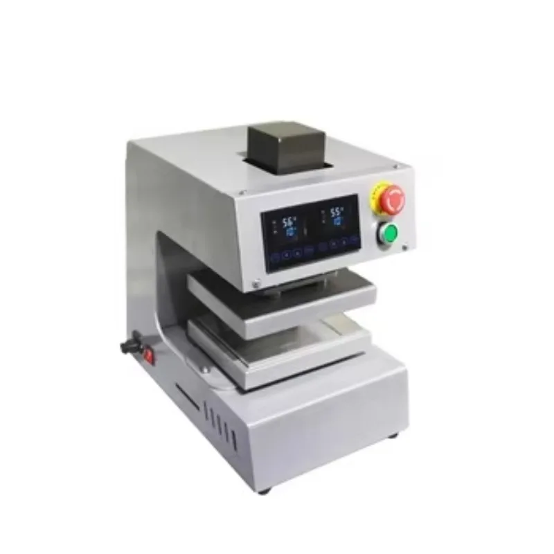 Factory Wholesale Automatic 5 Ton Heat Press Machine 4.7x 4.7Inch Dual Heating Platen Press Machine