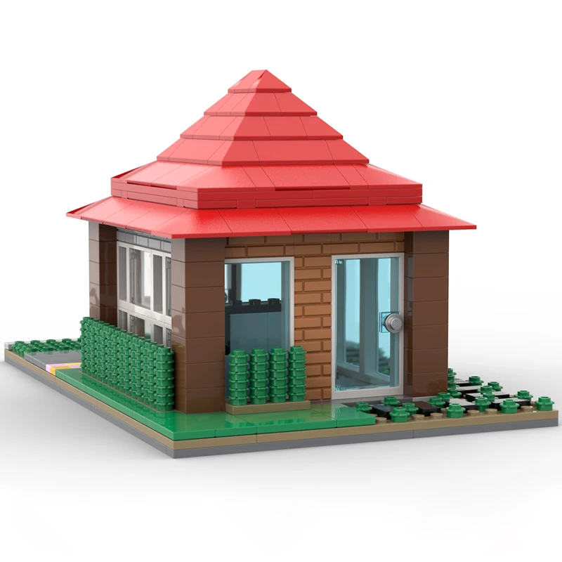 

550pcs MOC Small Theatre Modular Streetscape Model Building Blocks Architecture Toy Christmas Gifts Brick Kids Education DIY