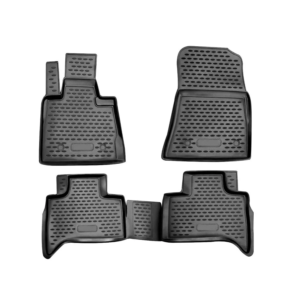 

Floor Mats Liner for BMW X5 E53 2000-2006 Rubber TPE Black 4Pcs United States