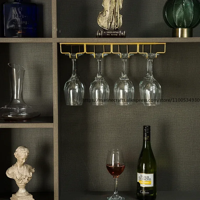 

Wine Glass Stand Upside Down Tall Glass Stand Hanging Wine Cabinet Display Stand