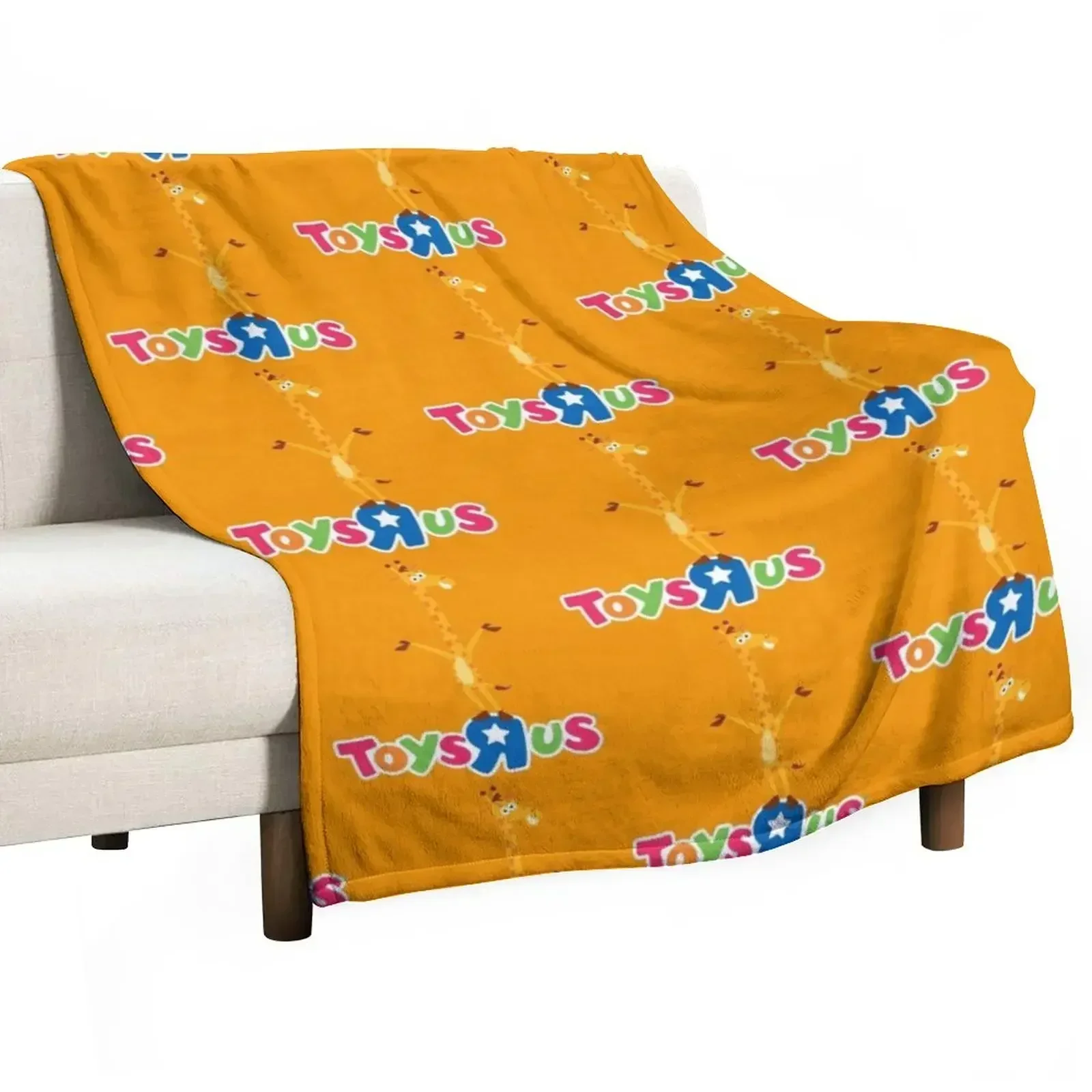 

The Toys Are Us Logo Throw Blanket Bed Comforter Blankets